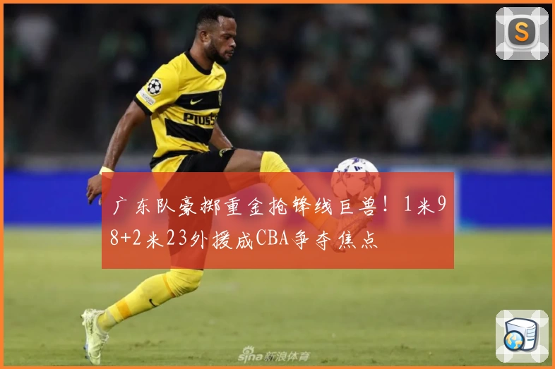 广东队豪掷重金抢锋线巨兽！1米98+2米23外援成CBA争夺焦点